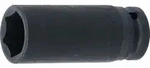BGS Kraft-Steckschl&uuml;ssel-Einsatz Sechskant, tief 7222, Antrieb Innenvierkant 12,5 mm
