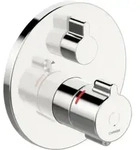 Hansa Fertigmontageset HANSACLINICA UP-Thermostat, Rosette rund, chrom