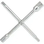 KS Tools Sanit&auml;r-Kreuzschl&uuml;ssel, 10 Funktionen