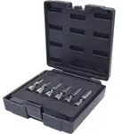 KS Tools 3/8" Gl&uuml;hkerzen-Gelenknuss-Satz, kurz, 6-teilig