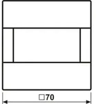 JUNG Bewegungsmelder HOME BT LS 17181 WW