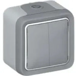 Legrand Doppelwechselschalter 10A 250V IP55 AP 069715