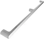 V&B Wandhandlauf Vicare Design 105cm, Alu verchromt, vert oder horizontal