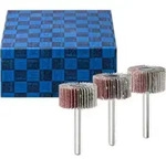PFERD TOOLS F&auml;cherschleifer-Set 3-tlg. Korund &Oslash; 30x15 mm Schaft-&Oslash; 6 mm A60, 80,120