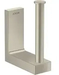 hansgrohe Reservepapierhalter Axor Uni Rectangular Wandmontage, brushed nickel