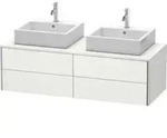 Duravit Waschtischunterschrank XSquare 140x54,8x40cm, 4 La, B bs, wd, No w m