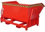 Bauer S&uuml;dlohn Kippbeh&auml;lter BK 150, lackiert, Feuerrot