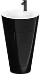 Duravit Waschtischunterschrank c-bonded Set Starck 1 56x86,4x60,5cm, st, IB, Gr. sw,