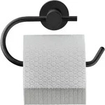 Duravit Papierhalter D-Code 16,5x6,6cm, schwarz matt