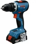 Bosch Werkzeug-Set: GSR 18V-65 + 2 x Akku + 19-tlg. Handwerkzeug-Set in L-BOXX