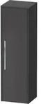 Duravit Halbhochschrank D-Code 40x132x36cm, 2 B&ouml;d., G chr, re, graph ma