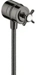 hansgrohe Absperrventil Axor Montreux Stop m R&uuml;ckflussverh., Kreuz, pol. bla chrome