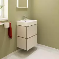 hansgrohe Waschtischunterschrank Xilesa E 480x380mm, 2 SBK, f HWB, o PuO, s.b ma