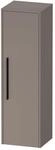Duravit Halbhochschrank D-Code 40x132x36cm, 2 B&ouml;d., Gr. sw, re, bas. ma