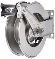 GEKA Schlauchaufroller EA15, Edelstahl, f&uuml;r 25m 1/2" / 15m 3/4 (42.9040.9)
