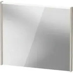 Duravit LED-Spiegel D-Code 2.0 80x70x5cm, 6 W, Tau matt, Lichtfeld oben
