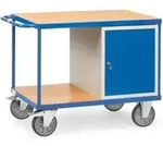 fetra Tischwagen 2433 - Tragkraft 600kg TPE-Reifen