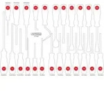 KS Tools Leere Schaumstoffeinlage zu 811.3024