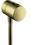 hansgrohe Absperrventil Fixfit Stop AP, polished gold optic