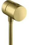 hansgrohe Absperrventil Fixfit Stop AP, brushed brass