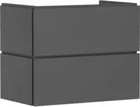 hansgrohe Waschtischunterschrank Xilesa E 780x470mm, 2 SchKa., schiefergrau matt