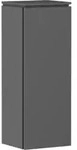 hansgrohe Halbhochschrank Xilesa E 400x350mm, T&uuml;ran. re, schiefergrau matt