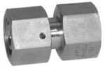 Riegler Einstellbare gerade Verschraubung, Dichtkegel, ES 1.4571 &Atilde;&tilde; 22 mm (ES...