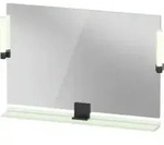 Duravit LED-Spiegel 9 W Sivida 105x65x3,6cm, gr. m, Leu., au, stl, G sw