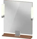 Duravit LED-Spiegel 9 W Sivida 65x65x3,6cm, N N, Leu., au, stl, Gr. chr