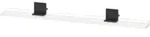Duravit Spiegel-Ablage Sivida 125x65x3,6mm, we. hgl, mont., sw