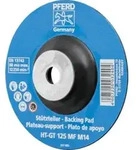 PFERD TOOLS Hitzebest&auml;ndiger St&uuml;tzteller mit Spannmutter &Oslash; 125 HT-GT M14 f&uuml;r