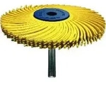 TYROLIT RadialschleifSchaftb&uuml;rste, Durchmesser 51x6,4mm A80 gelb Typ TC,...