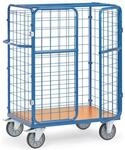 fetra Paketwagen 8481-3 DG-W&auml;nde DF-T&uuml;ren - Tragkraft 600kg TPE-Reifen)