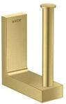 hansgrohe Reservepapierhalter Axor Uni Rectangular Wandmontage, brushed brass