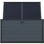 Westmann Kunststoff Gartenbox Silva 570L Anthrazit XXL 74 x 150 x 66cm