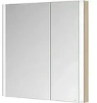 Keuco Spiegelschrank 2-t&uuml;rig Somaris 80x71x11,5cm, E h D, WE, asy, Hz
