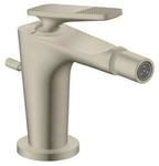 hansgrohe Bidet-Einhebelmischer Axor Citterio C cubic cut, b ni, A 113mm, Zugst. Abl.