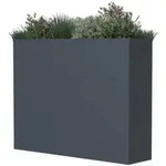 Westmann Metall Pflanzk&uuml;bel Talus XL 100 x 25 x 77cm Anthrazit