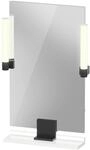 Duravit LED-Spiegel 9 W Sivida 45x65x3,6cm, w g, Leu., au, stl, Gr. sw