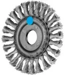 PFERD TOOLS Rundb&uuml;rste gezopft RBG &Oslash; 115x12x22,2 mm Edelstahl-Draht-&Oslash; 0,35 mm