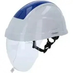 KS Tools Arbeits-Schutzhelm mit Gesichtsschutz, blau