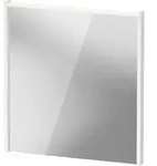 Duravit LED-Spiegel D-Code 2.0 65x70x5cm, 5 W, we. matt, Lichtfeld oben