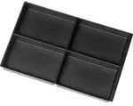 Rau Schubladen-Einteilungs-Set Schublade-E H 60-360mm Materialschale 4 F&auml;cher