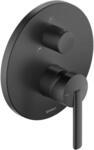 Duravit Fertigmontageset Balcoon UP-Wannen-Einhebelmischer, schwarz matt