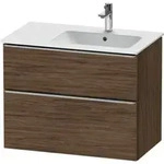 Duravit Waschtischunterschrank D-Neo 81x46,2cm, 1 Kast, B R, ES geb/Nu dkl.