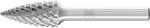 PFERD TOOLS Hartmetall Hochleistungsfr&auml;sstift Spitzbogen SPG &Oslash; 06x18 mm...