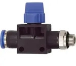 Riegler 3/2-Wegeventil &raquo;Blaue Serie&laquo;, Steckanschluss, G 1/4 a., S-G &Atilde;&tilde;10mm