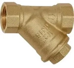 Riegler Schmutzf&auml;nger, Messing blank, G 2, DN 50, MW 0,2 mm