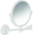 hansgrohe Rasierspiegel Axor Uni. Circular Wandmontage, mattwei&szlig;