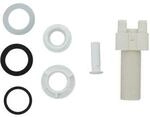 V&B Doppeldrehgriff kompl., o. Abdeckklappe, Edelstahl Optik ; Villeroy & Boch